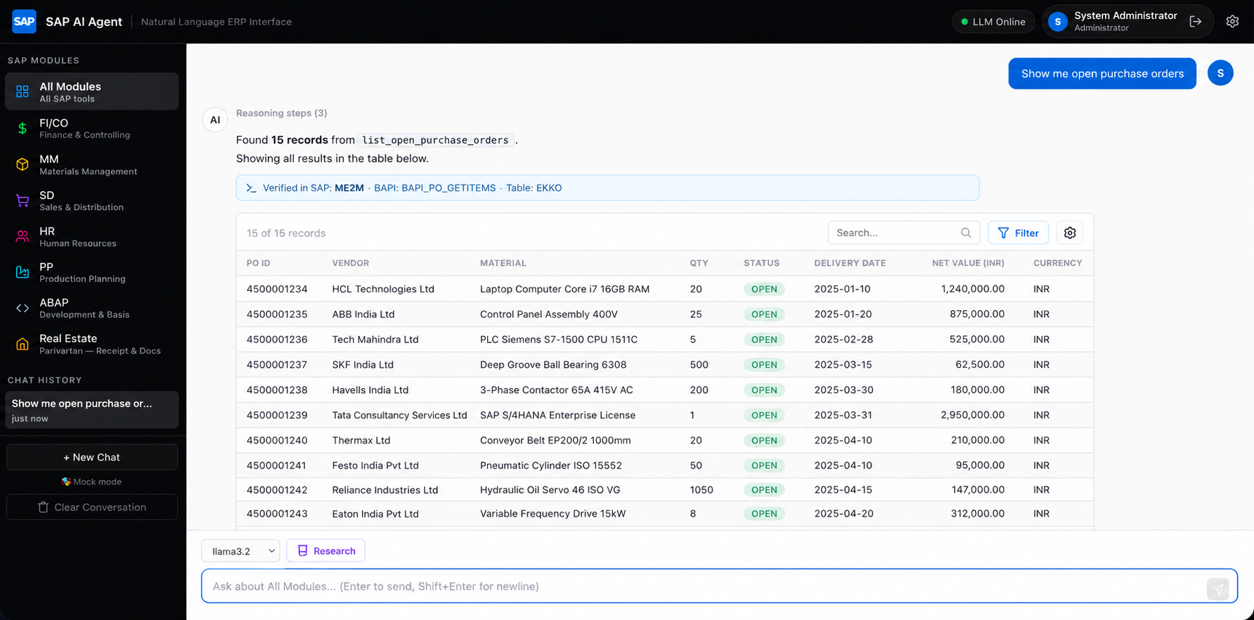 SAP Boat screenshot